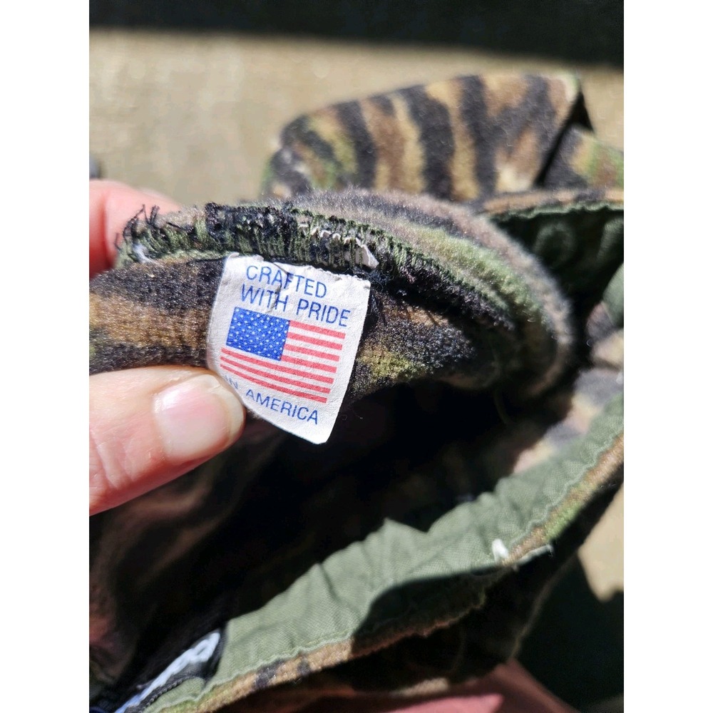 Vintage 90s Spartan Realtree Orig Camo Fleece Pants Polartuff Made In USA 36×30 - Picture 6 of 9